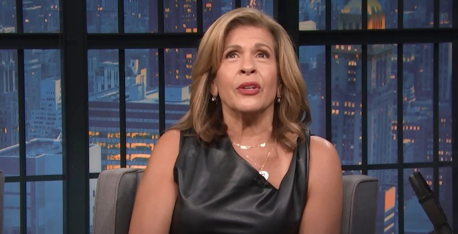 Hoda Kotb from Late Night with Seth Myers, NBC, sourced from YouTube