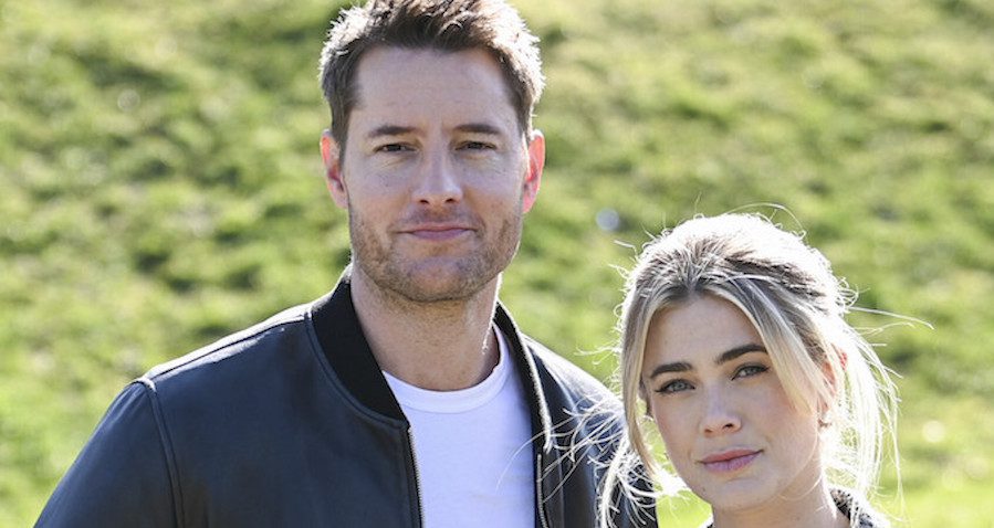 Pictured: Justin Hartley as Colter Shaw and Melissa Roxburgh as Dr. Dory Shaw. Photo: Sergei Bachlakov/CBS ©2024 CBS Broadcasting, Inc. All Rights Reserved.
