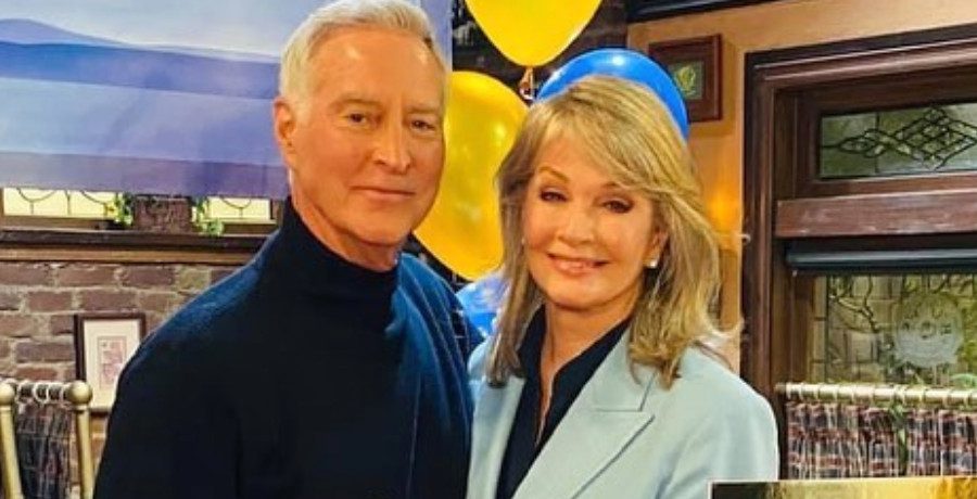 'DOOL' Drake Hogestyn and Deidre Hall/Credit: YouTube