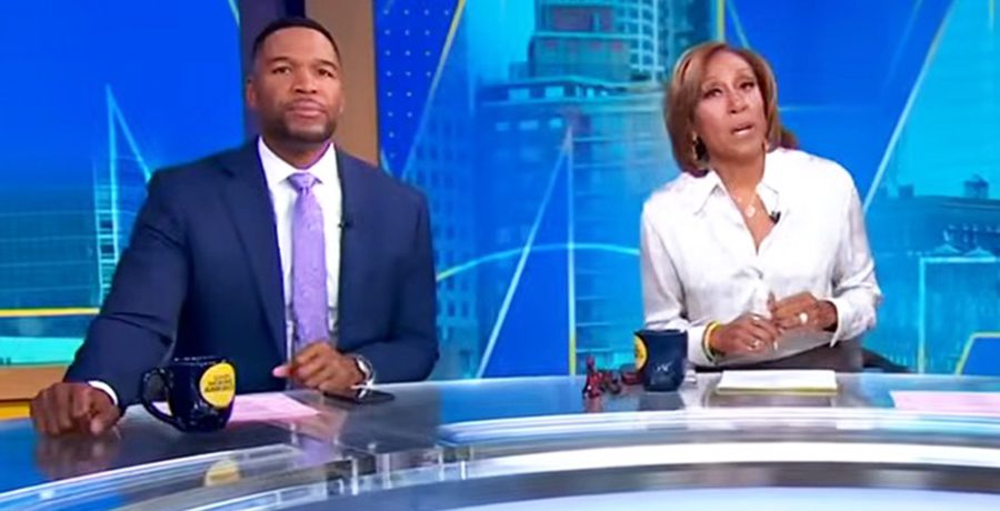 Michael Strahan and Robin Roberts on 'Good Morning America' | YouTube