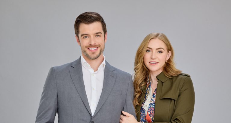 Photo: Dan Jeannotte, Jessica Sipos Credit: ©2024 Hallmark Media/Photographer: Michael Larsen