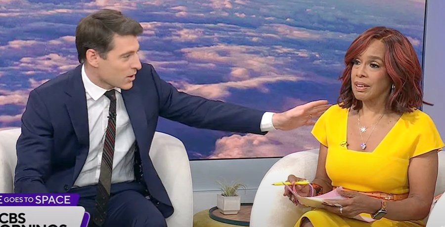 Tony Dokoupil and Gayle King from CBS Mornings, CBS, sourced from YouTube