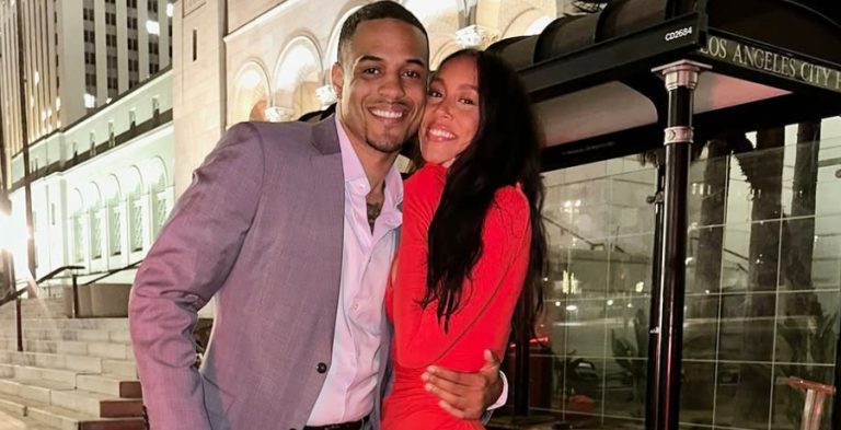 'Bachelor' Grant Ellis and Litia Garr/Credit: Instagram