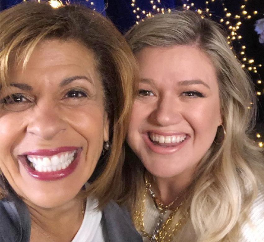 Hoda Kotb and Kelly Clarkson/Credit: Instagram