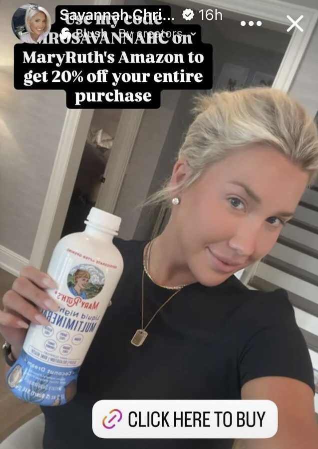 Savannah Chrisley- Facebook