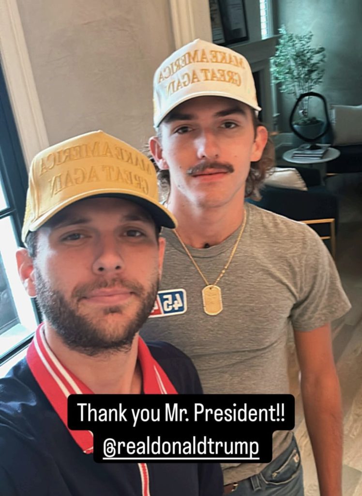 Chase Chrisley, Grayson Chrisley- Instagram