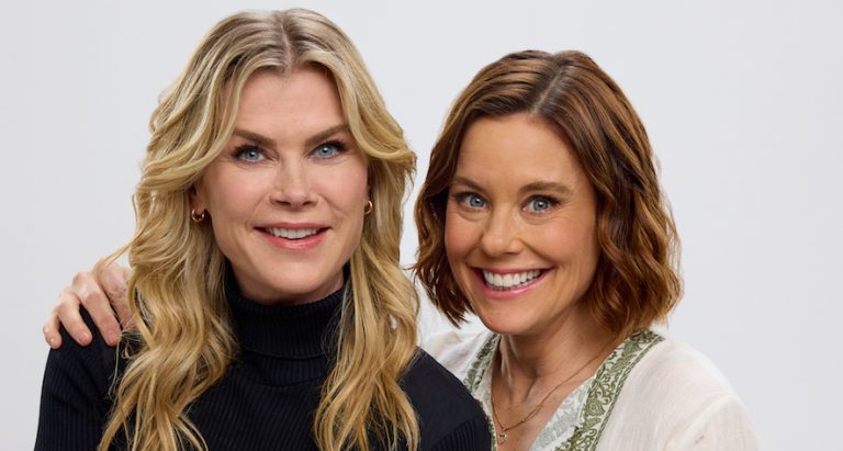 Photo: Alison Sweeney, Ashley Williams Credit: ©2025 Hallmark Media/Photographer: Pooya Nabei