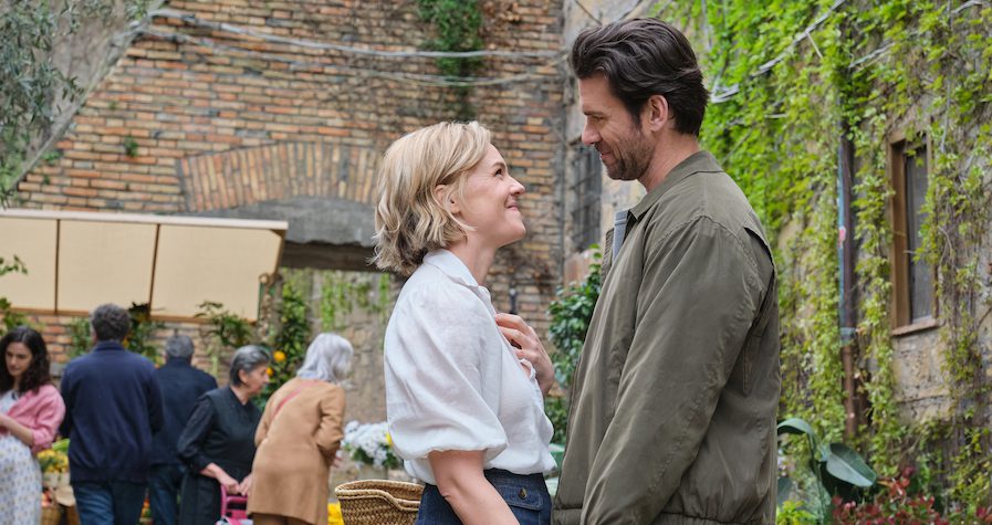 Photo: Eloise Mumford, Kevin McGarry Credit: ©2025 Hallmark Media/Photographer: Moris Puccio