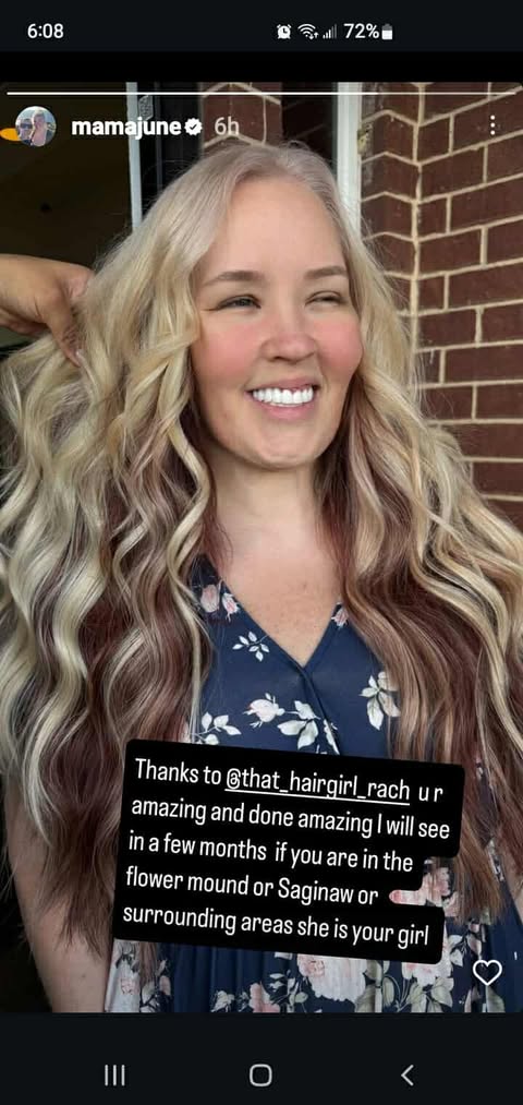 Mama June Shannon Instagram Story