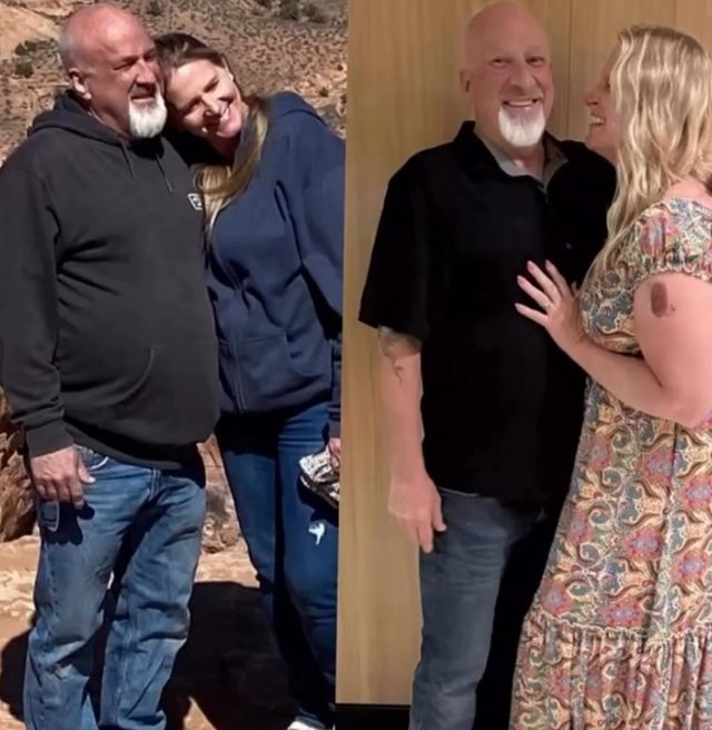 David Woolley & Christine Brown From Sister Wives, TLC, Sourced From @christine_brownsw Instagram