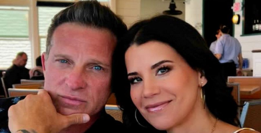 Steve Burton and Michelle Lundstrom/Credit: Michelle Lundstrom Instagram