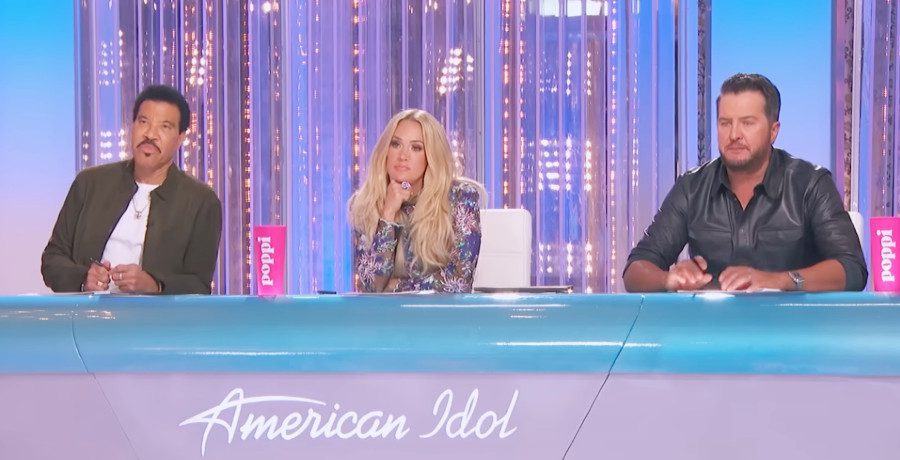 'American Idol' judges Lionel Richie, Carrie Underwood, and Luke Bryan/Credit: YouTube