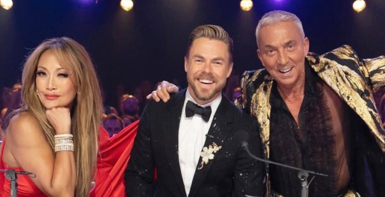 'DWTS' judges Carrie Ann Inaba, Derek Hough, and Bruno Tonioli/Credit: YouTube
