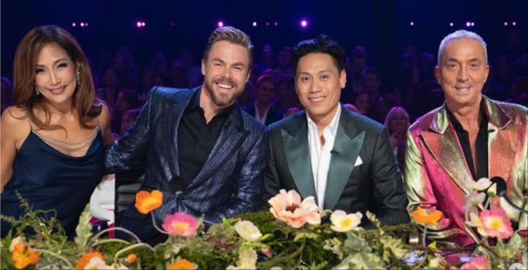 Bruno Tonioloi, Derek Hough, Carrie Ann Inaba Instagram