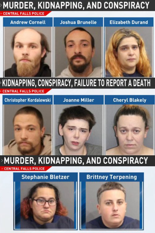 Eight arrested in death of pregnant Rhode Island woman/Credit; YouTube