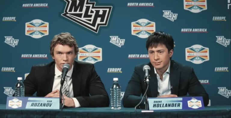 Ilya Rozanov and Shane Hollander Heated Rivalry YouTube