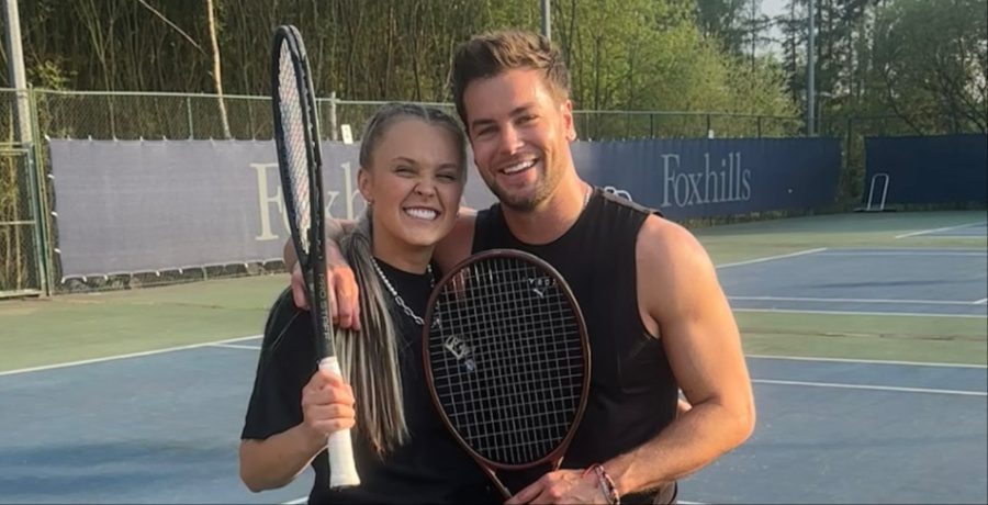 JoJo Siwa and Chris Hughes Instagram