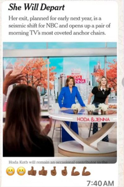 Sheinelle Jones shares husband's last text/Credit: YouTube