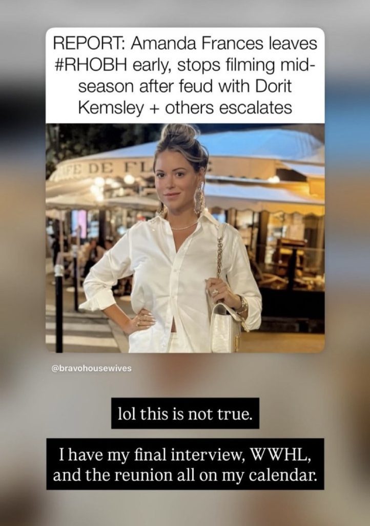 Amanda Frances- Instagram