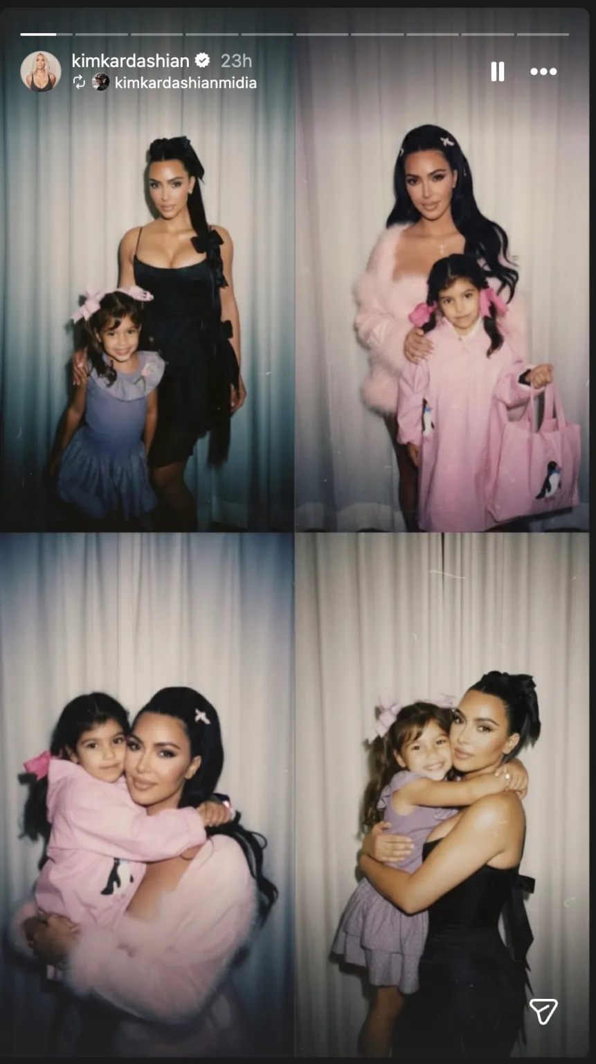 Kim Kardashian Instagram Story