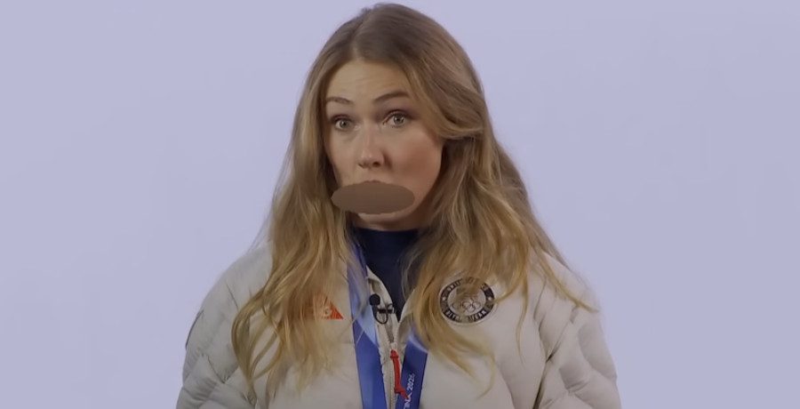 Olympian Mikaela Shiffrin drops f-bomb on 'Today'/Credit: YouTube