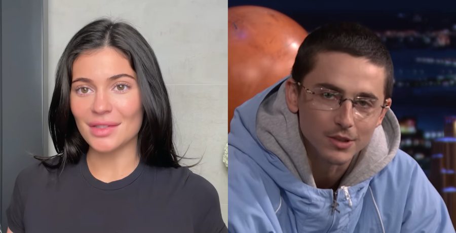 Kylie Jenner and Timothee Chalamet