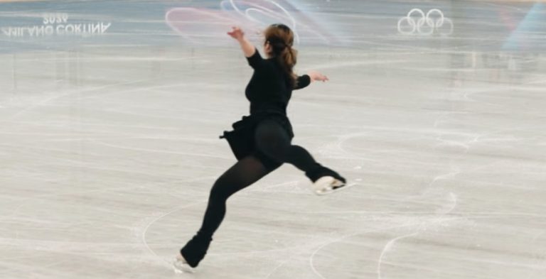 Olympic Ice Skater/Credit: YouTube