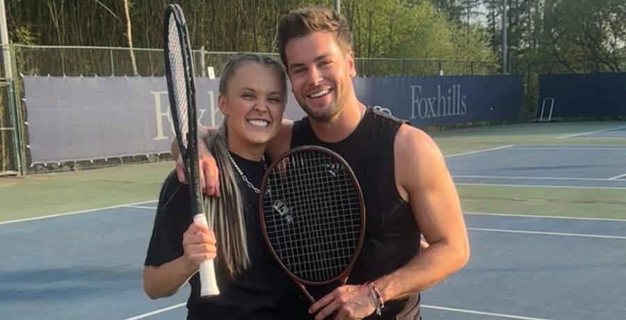 JoJo Siwa and Chris Hughes Instagram