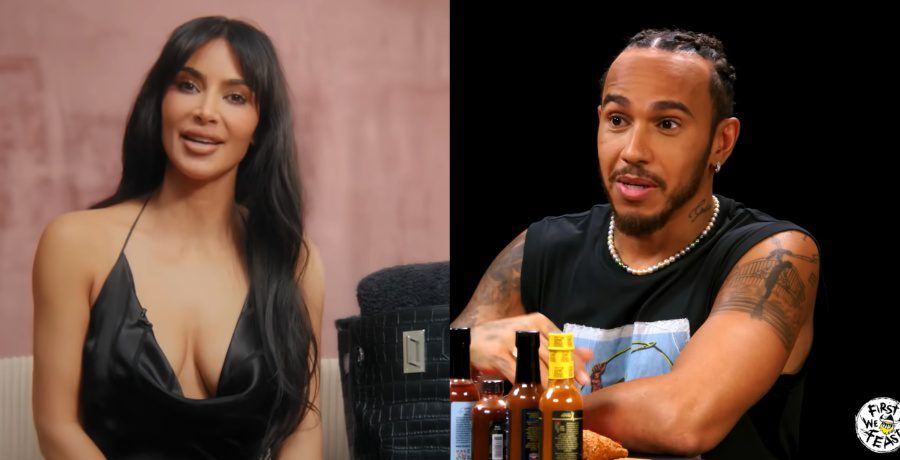 Kim Kardashian and Lewis Hamilton YouTube