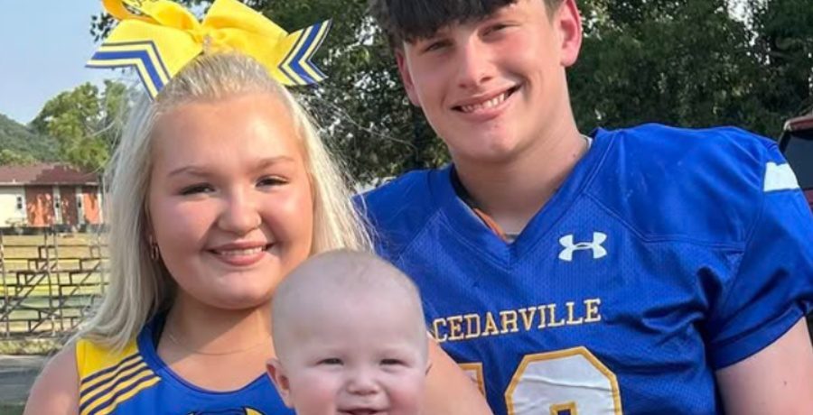 Hunter Johnson and Bella Vaughn Instagram