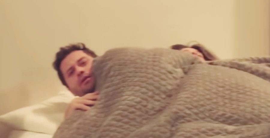 Taylor Frankie Paul in bed with ex/Credit: YouTube