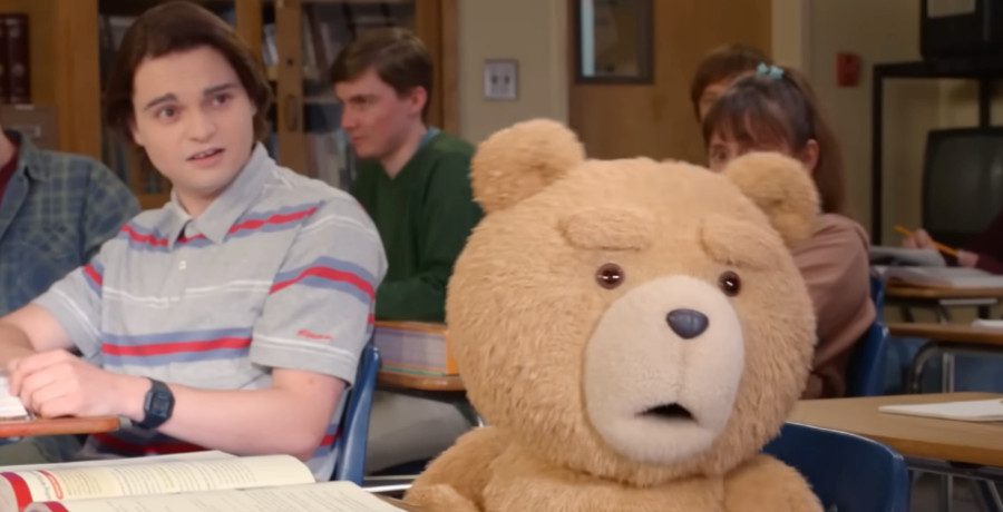 Max Burkholder and Ted/Credit: YouTube