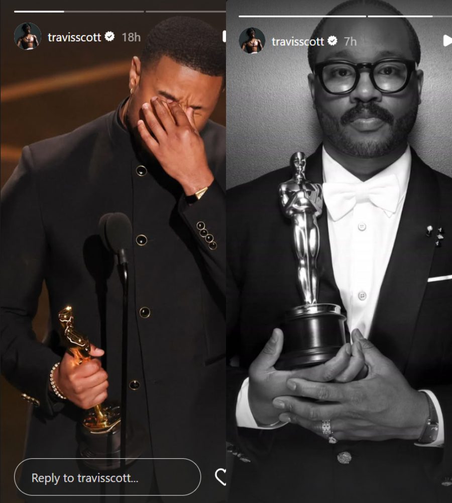 Travis Scott's share - IG