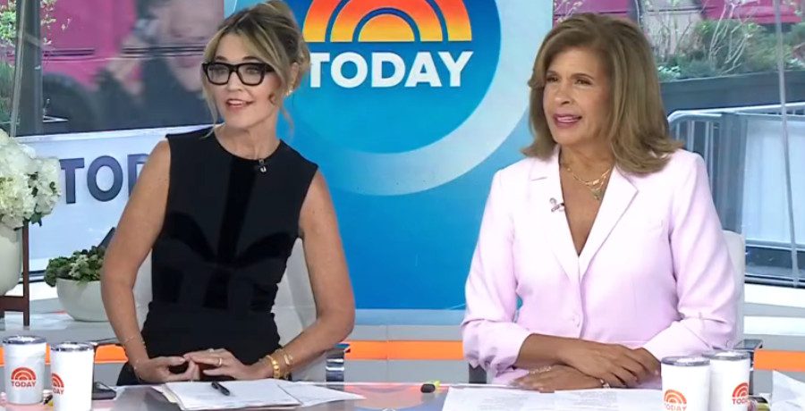 Savannah Guthrie and Hoda Kotb reunite on 'Today Show'/Credit: YouTube