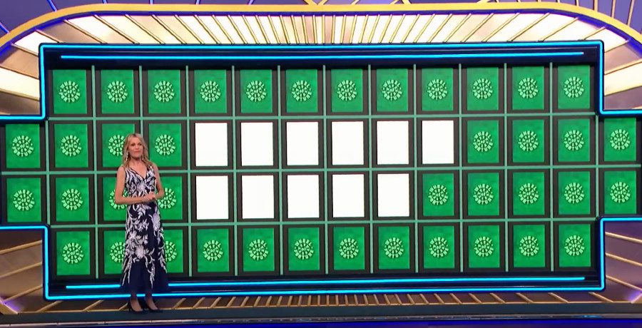 'Wheel of Fortune' puzzle board/Credit: YouTube