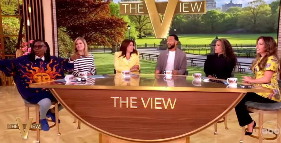 Whoopi Goldberg shushes loud audience/Credit: YouTube