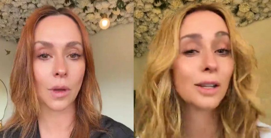 Jennifer Love Hewitt before and after/Credit: TikTok