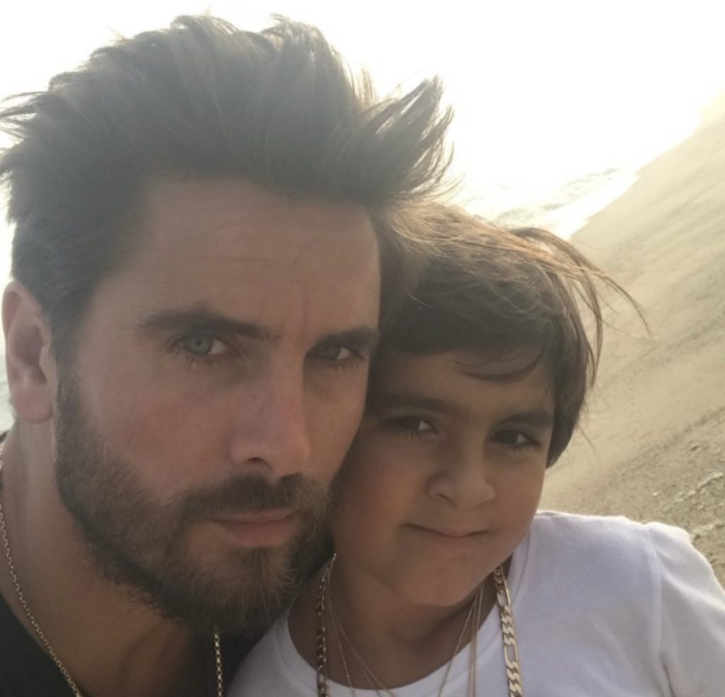 Scott Disick, Mason Disick- Instagram