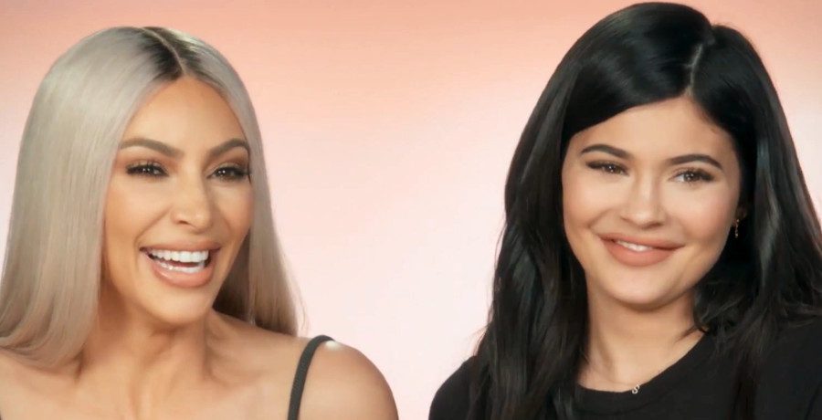 Kim Kardashian and Kylie Jenner/Credit: YouTube