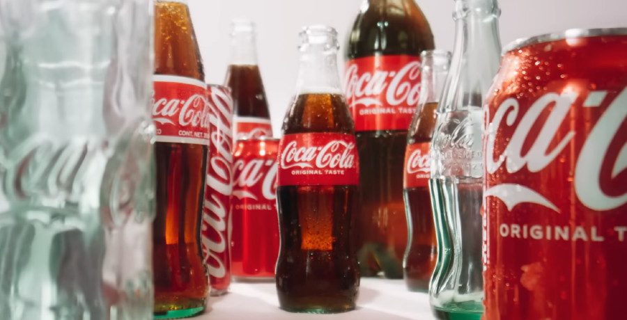 Coca-cola products/Credit: YouTube