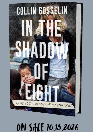Collin Gosselin's upcoming memoir/Credit: Instagram 