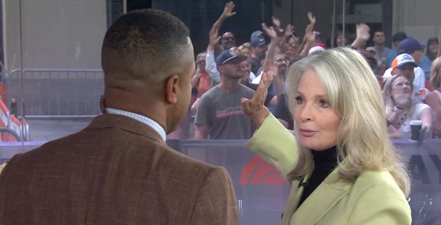 'Days of Our Lives' actress Deirdre Hall slaps Craig Melvin/Credit: YouTube