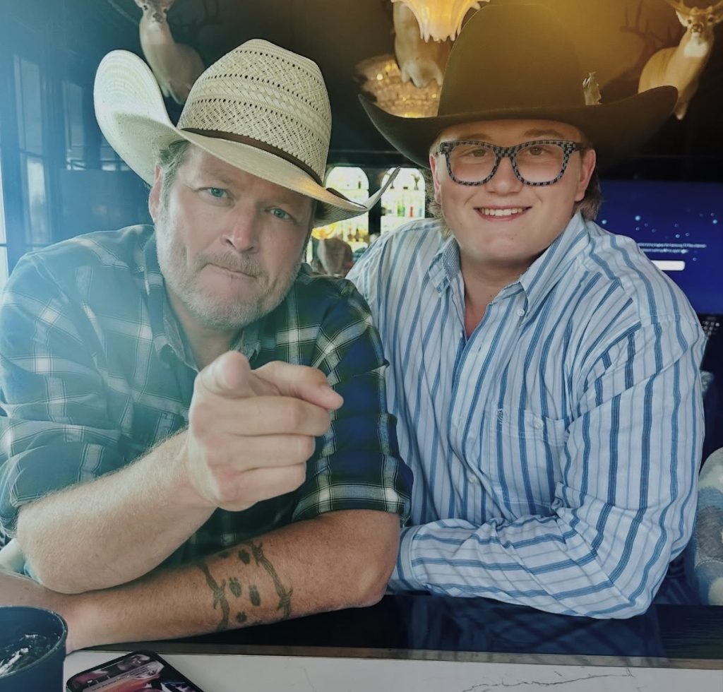 Blake Shelton, Zuma Rossdale- Instagram