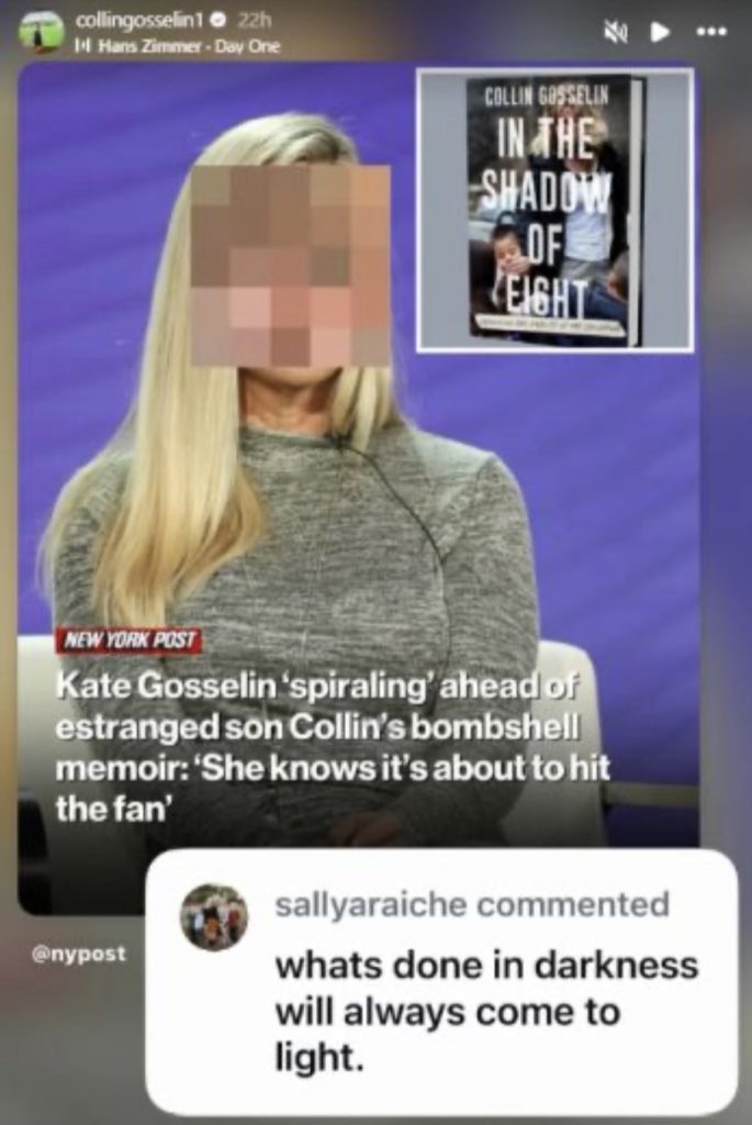 Collin Gosselin- Instagram
