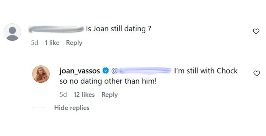 Joan Vassos' share - IG