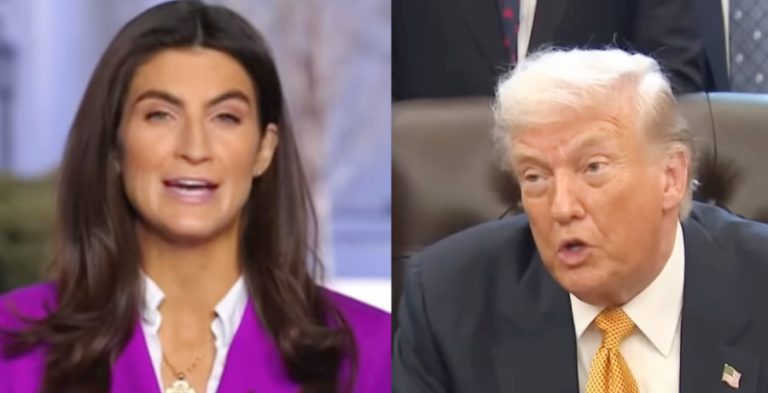 Kaitlan Collins and President Trump/Credit: YouTube