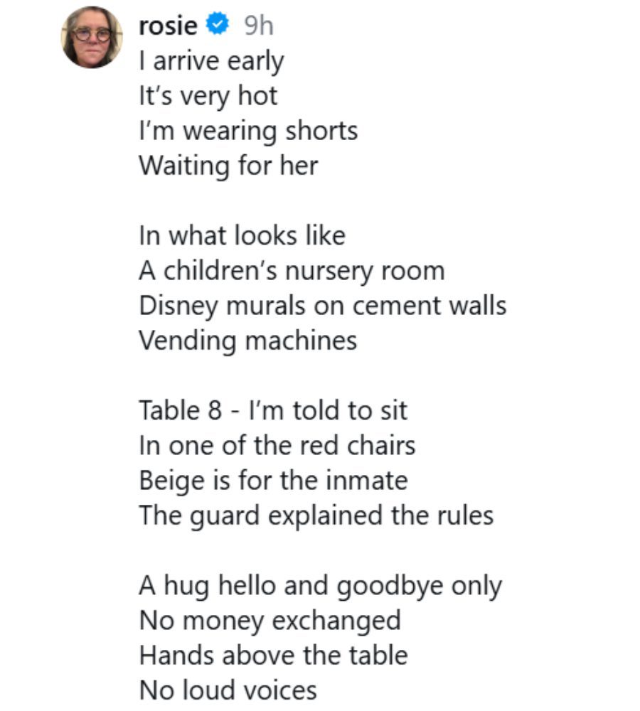 Rosie O'Donnell's share - IG