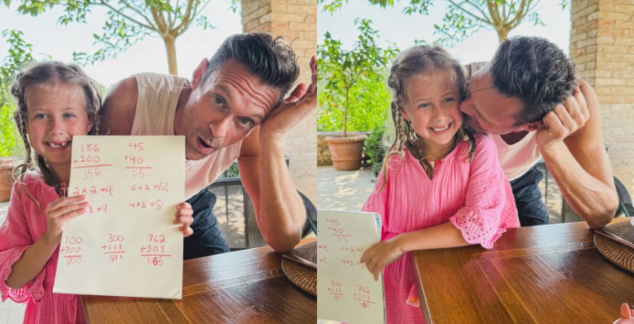 Ryan Seacrest's share with Flora - IG