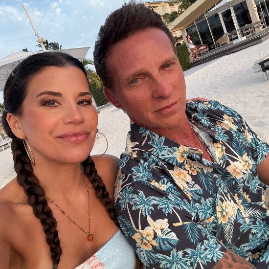 Steve Burton and Michelle Lundstrom/Credit: Instagram