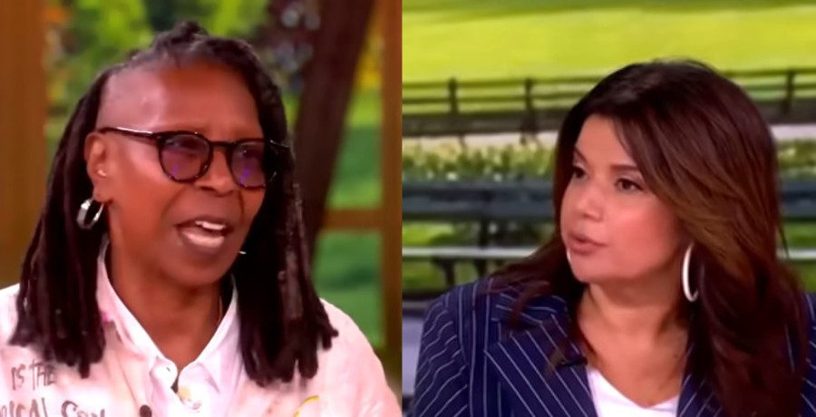 Whoopi Goldberg and Ana Navarro/Credit: YouTube